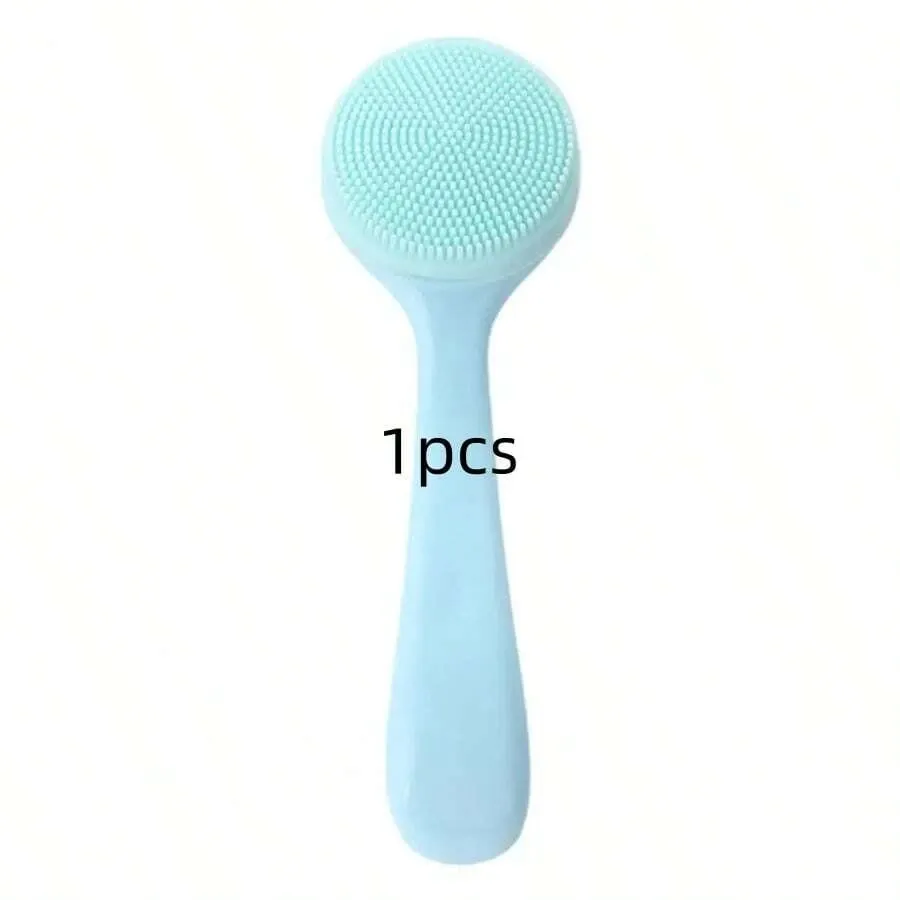Ensemble de brosses nettoyantes pour le visage en silicone, exfoliantes et douces, nettoyage en profondeur, démaquillage, élimination des points noirs, 1/3/6 pièces 11