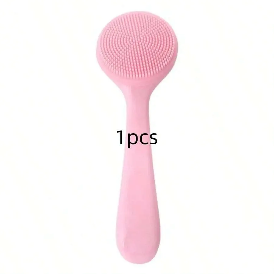 Ensemble de brosses nettoyantes pour le visage en silicone, exfoliantes et douces, nettoyage en profondeur, démaquillage, élimination des points noirs, 1/3/6 pièces 10