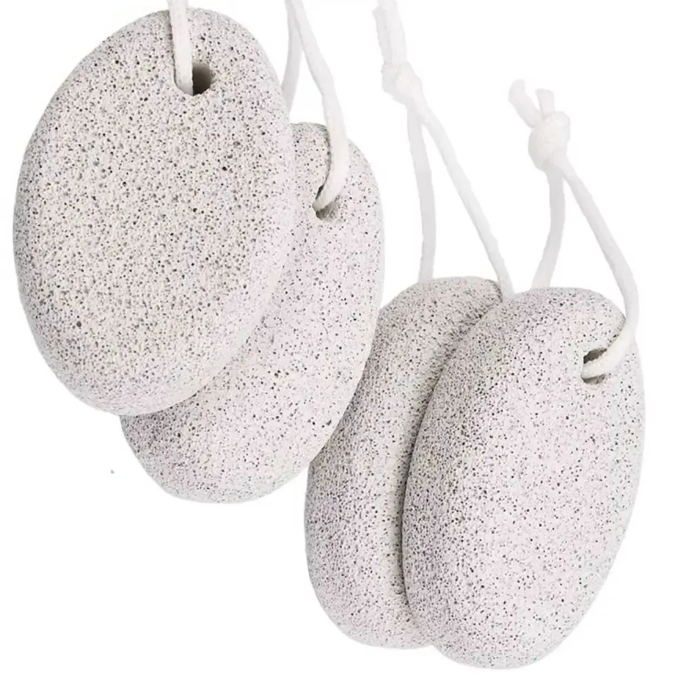Pierre ponce naturelle pour pieds, outil de massage et de nettoyage des pieds, élimine les callosités, 1 pièce