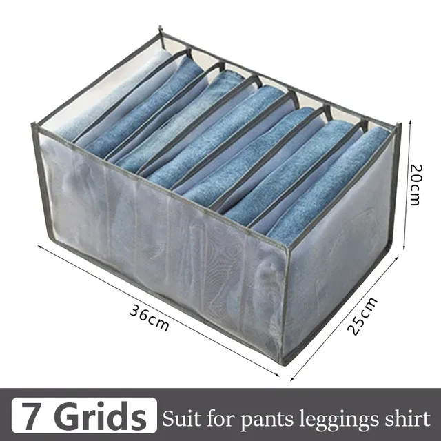 Organisateur de tiroir pour sous-vêtements, boîte de rangement pliable, organisateurs de placard, diviseur de tiroir, boîtes de rangement pour sous-vêtements, chaussettes, soutien-gorge 16