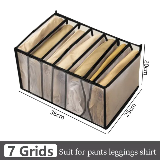 Organisateur de tiroir pour sous-vêtements, boîte de rangement pliable, organisateurs de placard, diviseur de tiroir, boîtes de rangement pour sous-vêtements, chaussettes, soutien-gorge 15