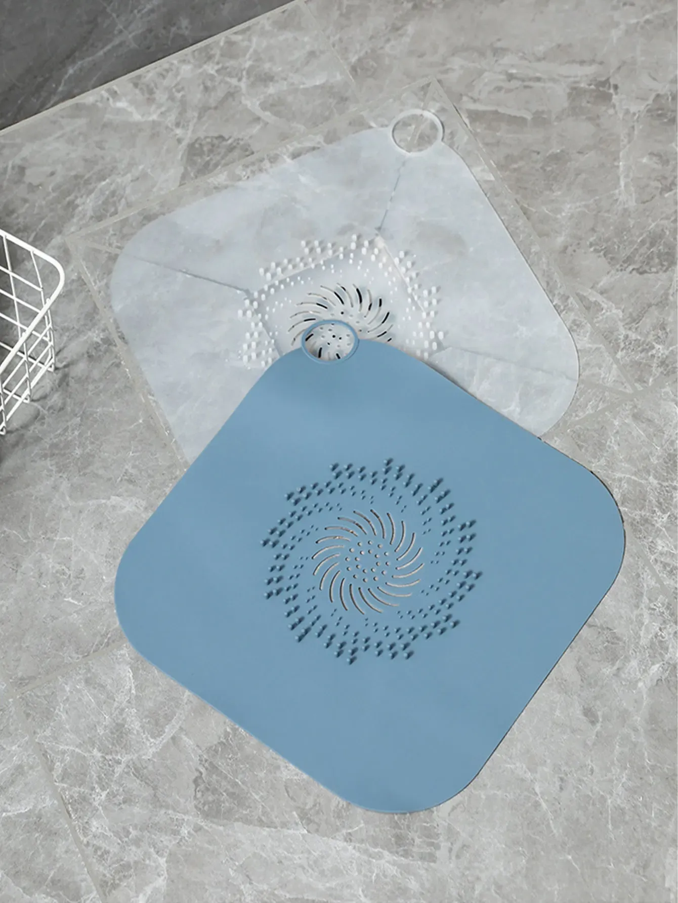 Filtre de vidange de sol en silicone, détail des finitions