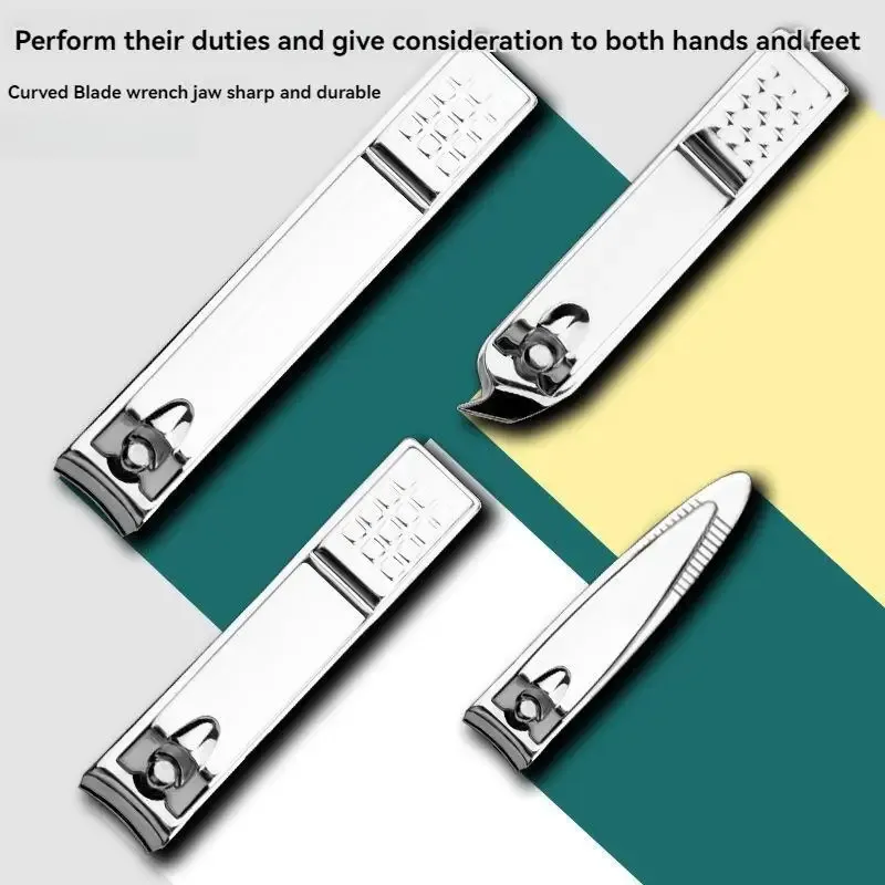 Ensemble de manucure 19 pièces en acier inoxydable : ciseaux à ongles, coupe-ongles et pince à cuticules 2
