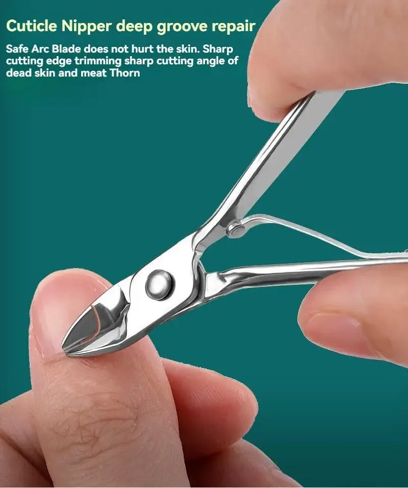 Outils de soin des ongles en situation d'utilisation