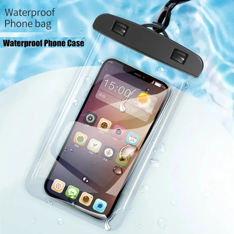 Étui étanche pour téléphone, pochette étanche pour la natation, protection universelle pour téléphone sous l'eau, housse pour iPhone 11, 12, 13, 14, 15, 16 Pro 1