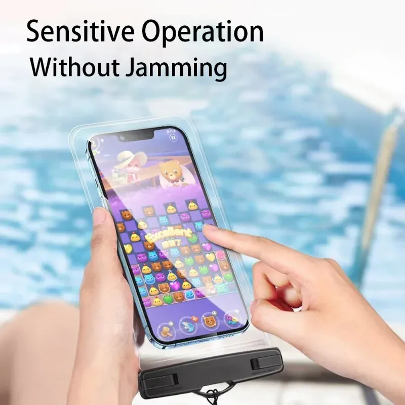 Étui étanche pour téléphone, pochette étanche pour la natation, protection universelle pour téléphone sous l'eau, housse pour iPhone 11, 12, 13, 14, 15, 16 Pro 3