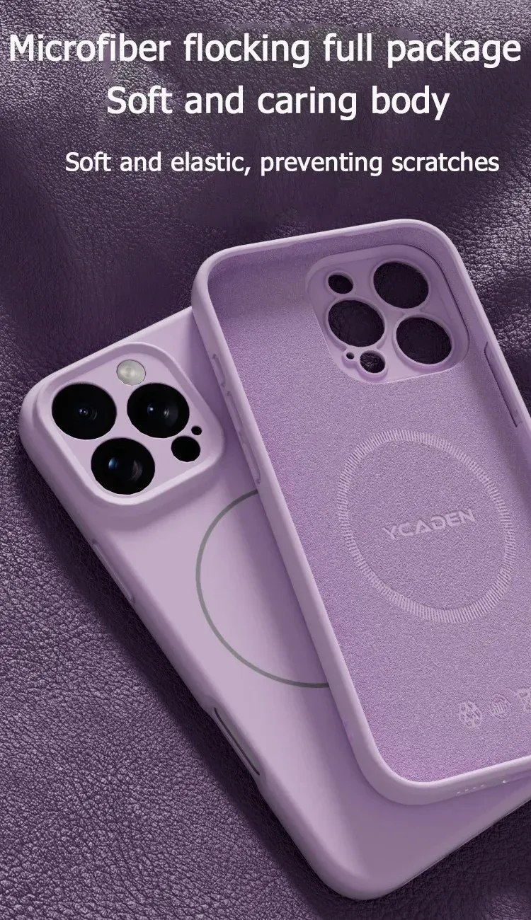Coque de téléphone magnétique élégante