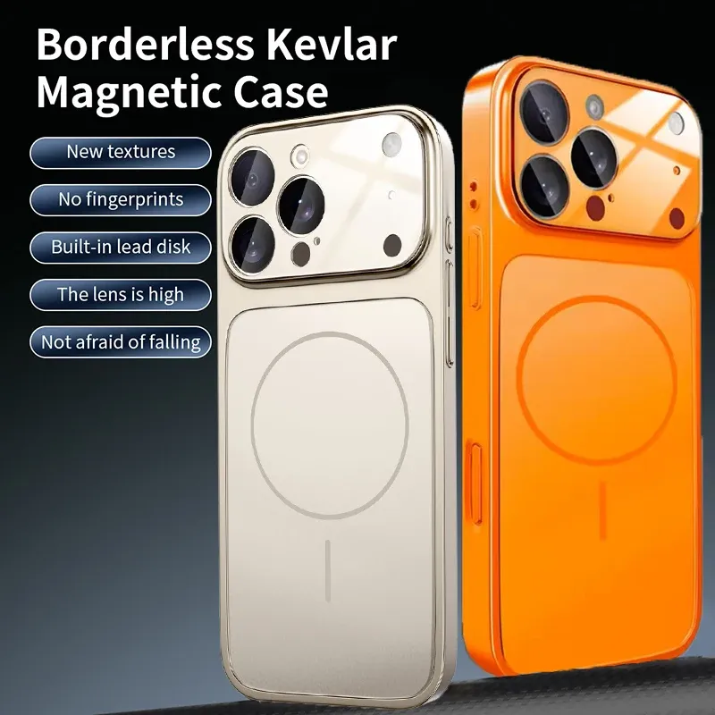 Coque magnétique MagSafe, détail du design