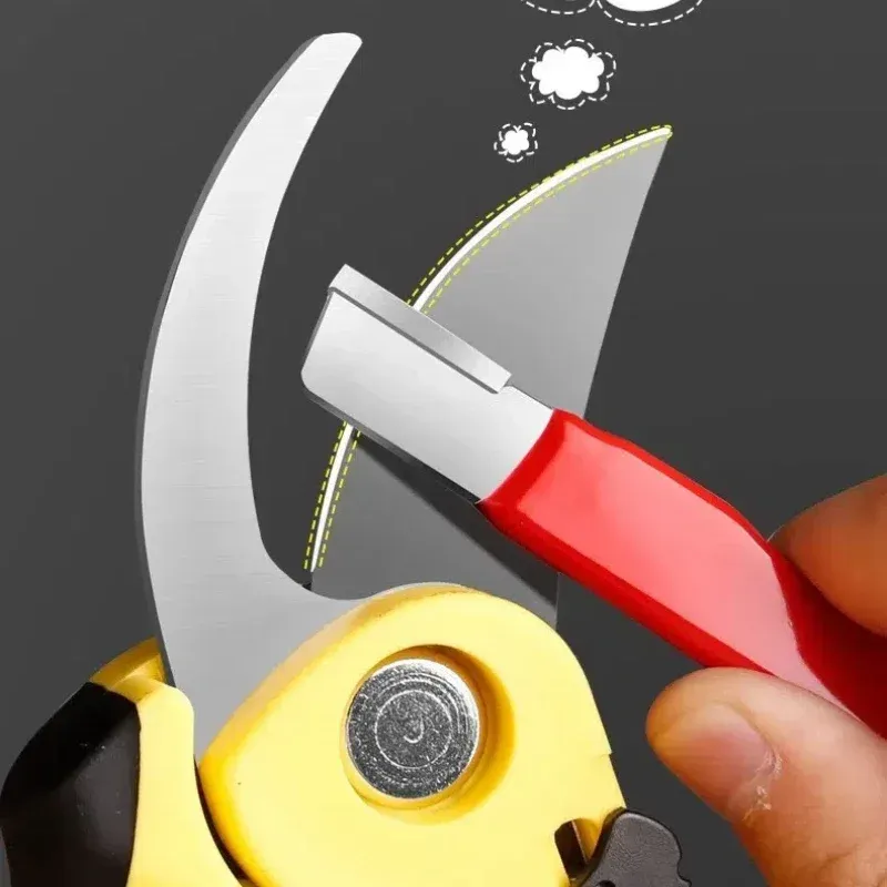 Affûteur professionnel de couteaux et de ciseaux en céramique au diamant et au tungstène pour toutes les lames : outil d'affûtage pour cisailles de cuisine et de jardin 3