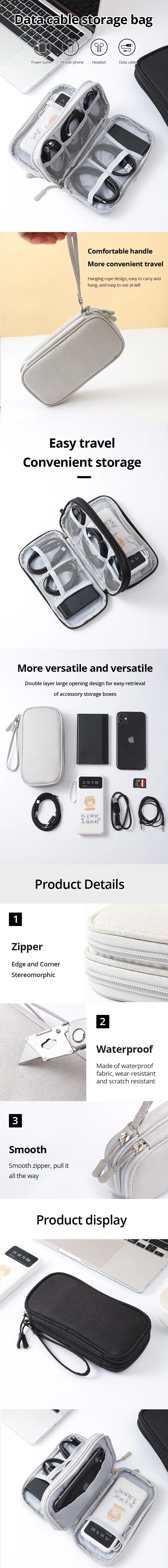 Sac de rangement portable pour produits numériques