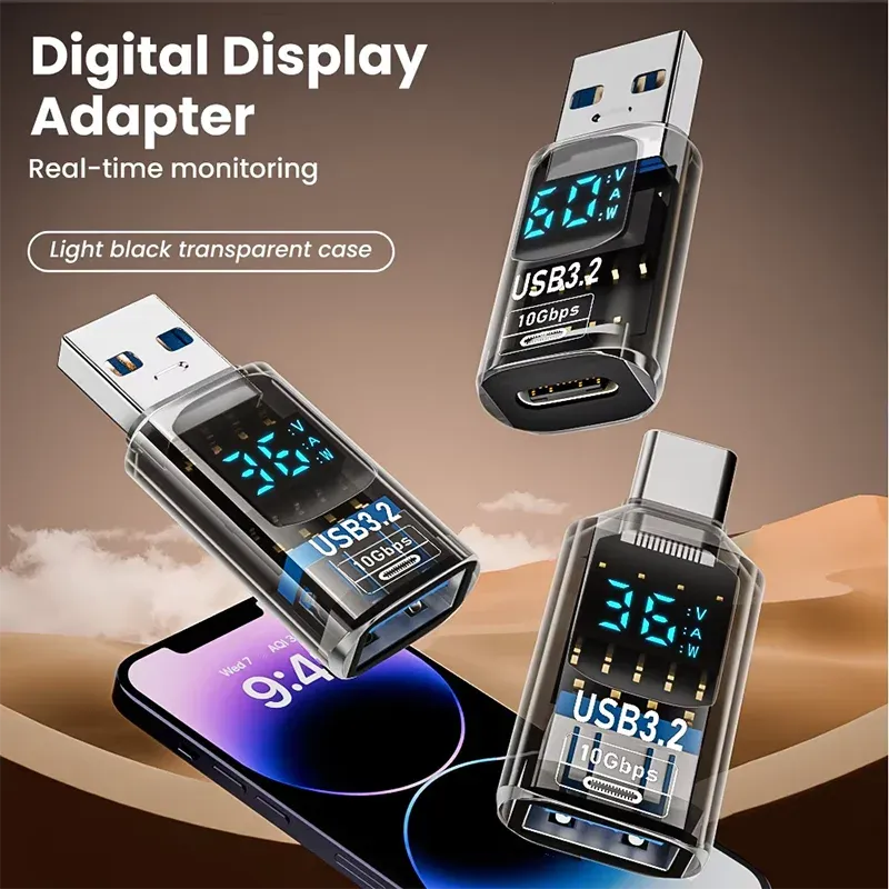 Adaptateur d'affichage numérique USB 3.2 - vue principale