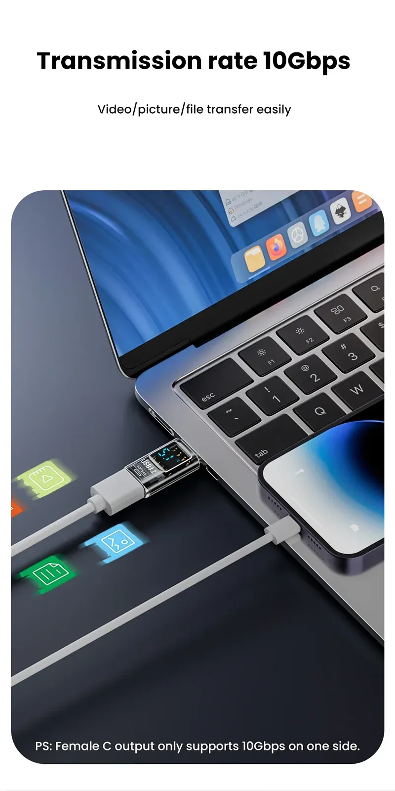 Adaptateur d'affichage numérique USB 3.2 - ambiance