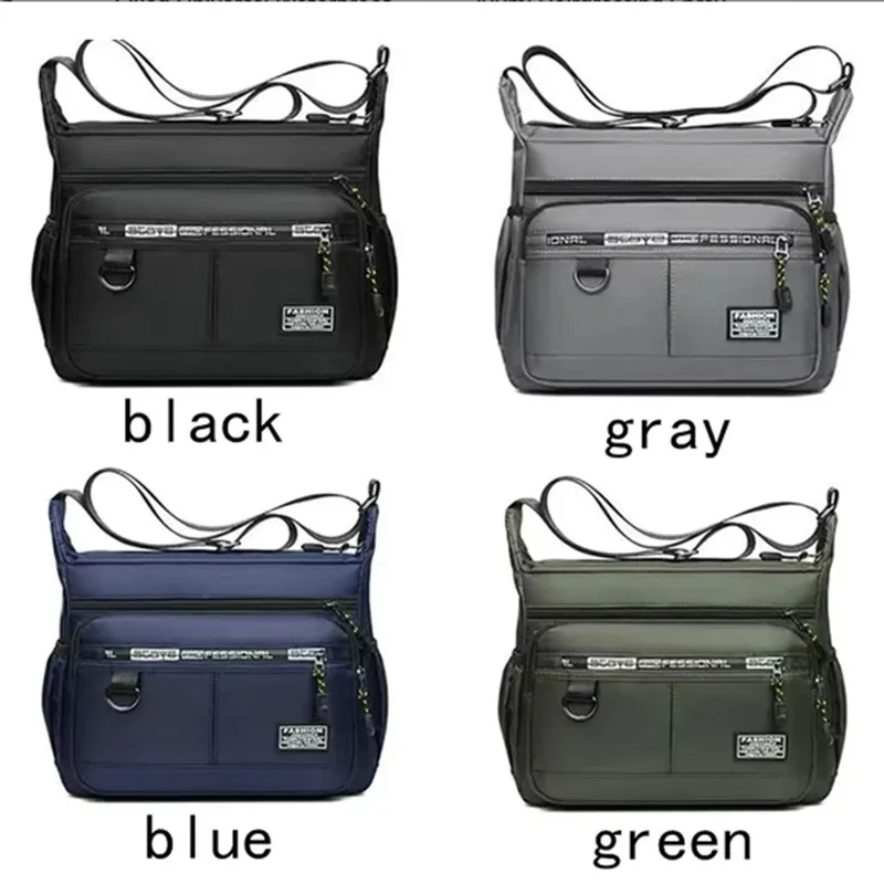 Sac bandoulière homme en situation