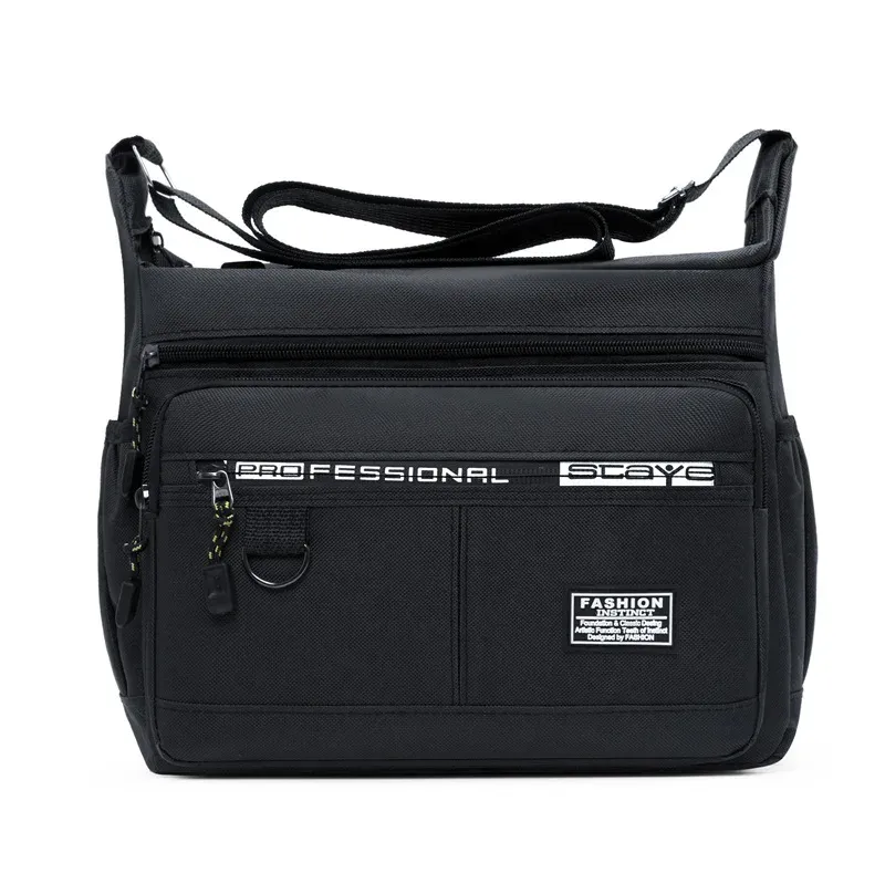 Sac bandoulière homme vue latérale