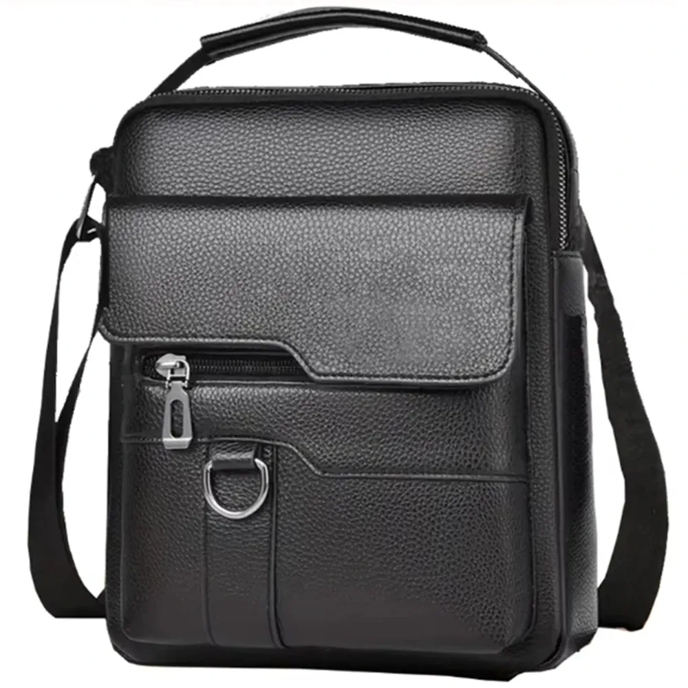 Sac bandoulière professionnel pour homme à poches multiples et sangle réglable 16