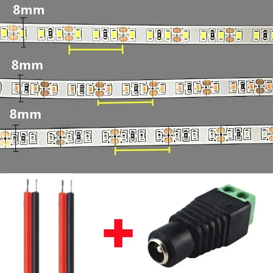Ruban LED installé dans un intérieur moderne