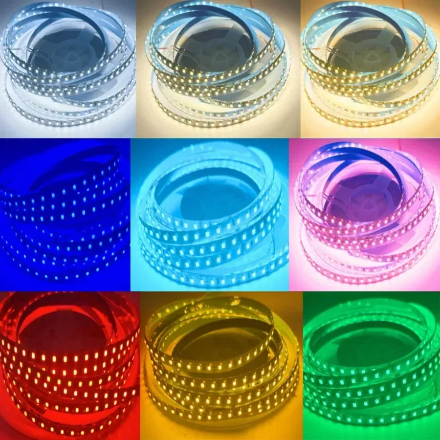 Détail du ruban LED et de son éclairage