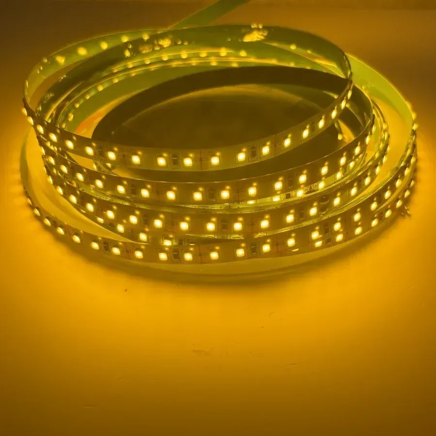 Bande LED 2835 DC12V 120 LED/m, ruban lumineux flexible et découpable pour décoration intérieure, disponible en rouge, bleu, vert, jaune, rose et glace 14