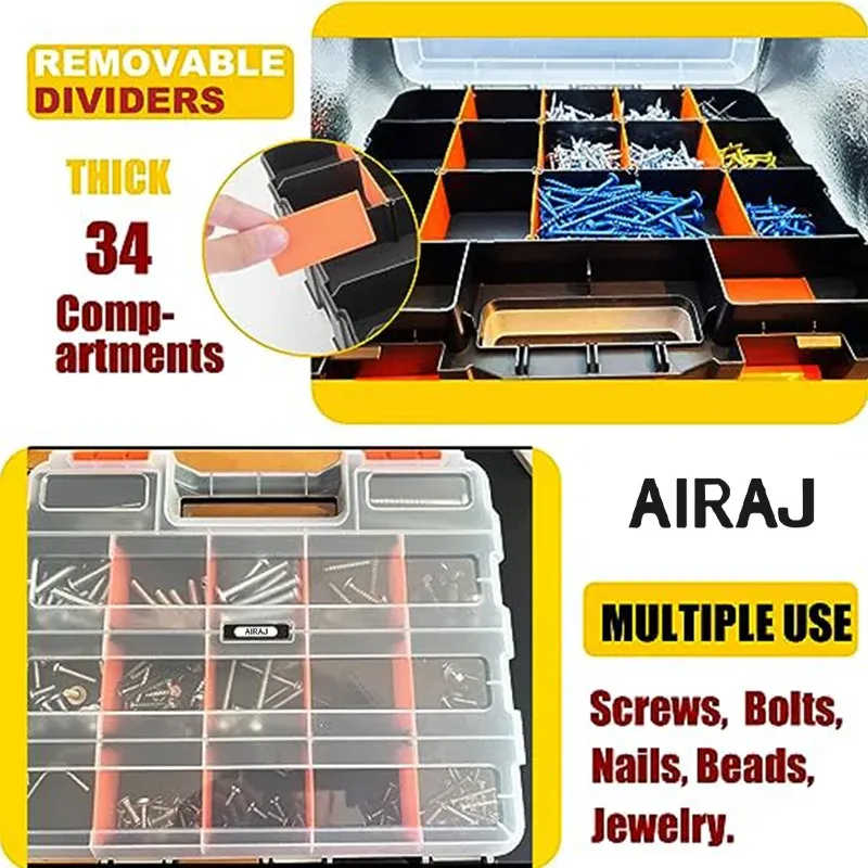 Détail des compartiments AIRAJ