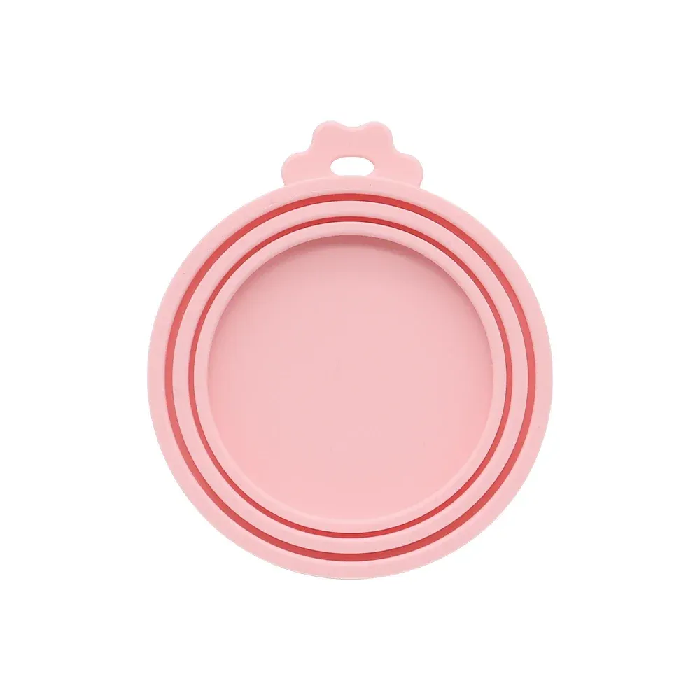 Couvercle réutilisable en silicone pour boîte de conserve pour animaux de compagnie, sans BPA, compatible avec la plupart des boîtes de conserve pour chiens et chats – Conserve la fraîcheur des aliments et limite les odeurs 7
