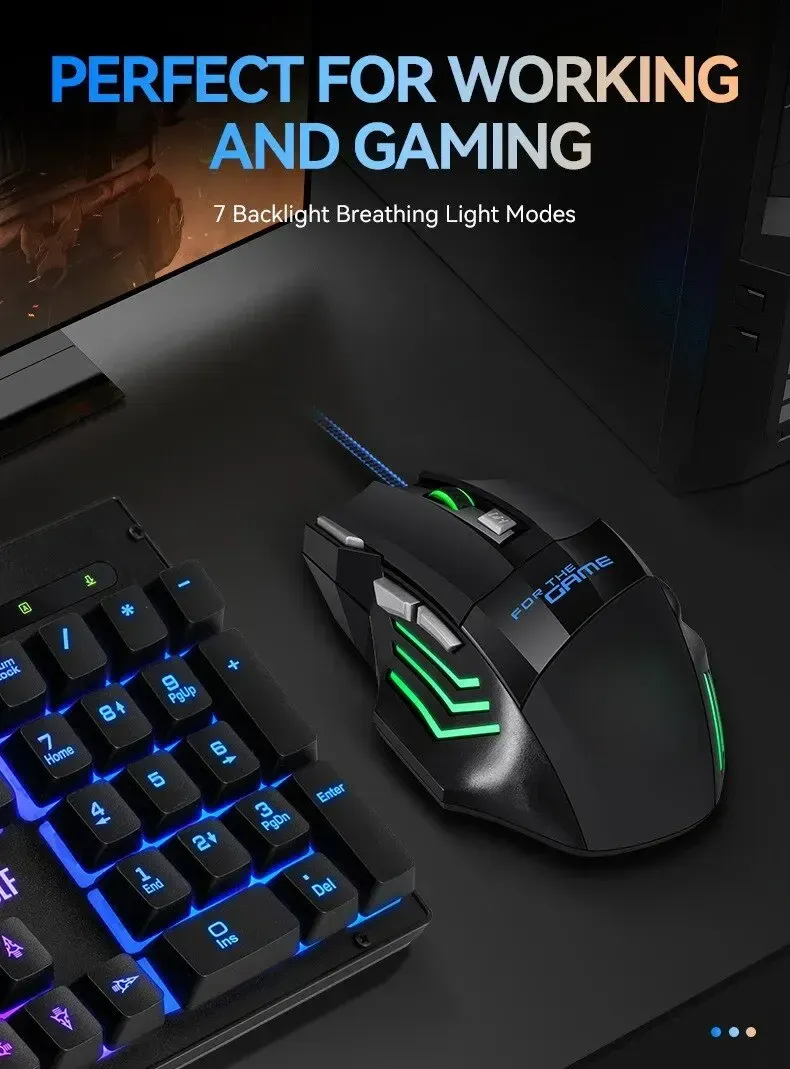 Éclairage RGB de la souris gaming