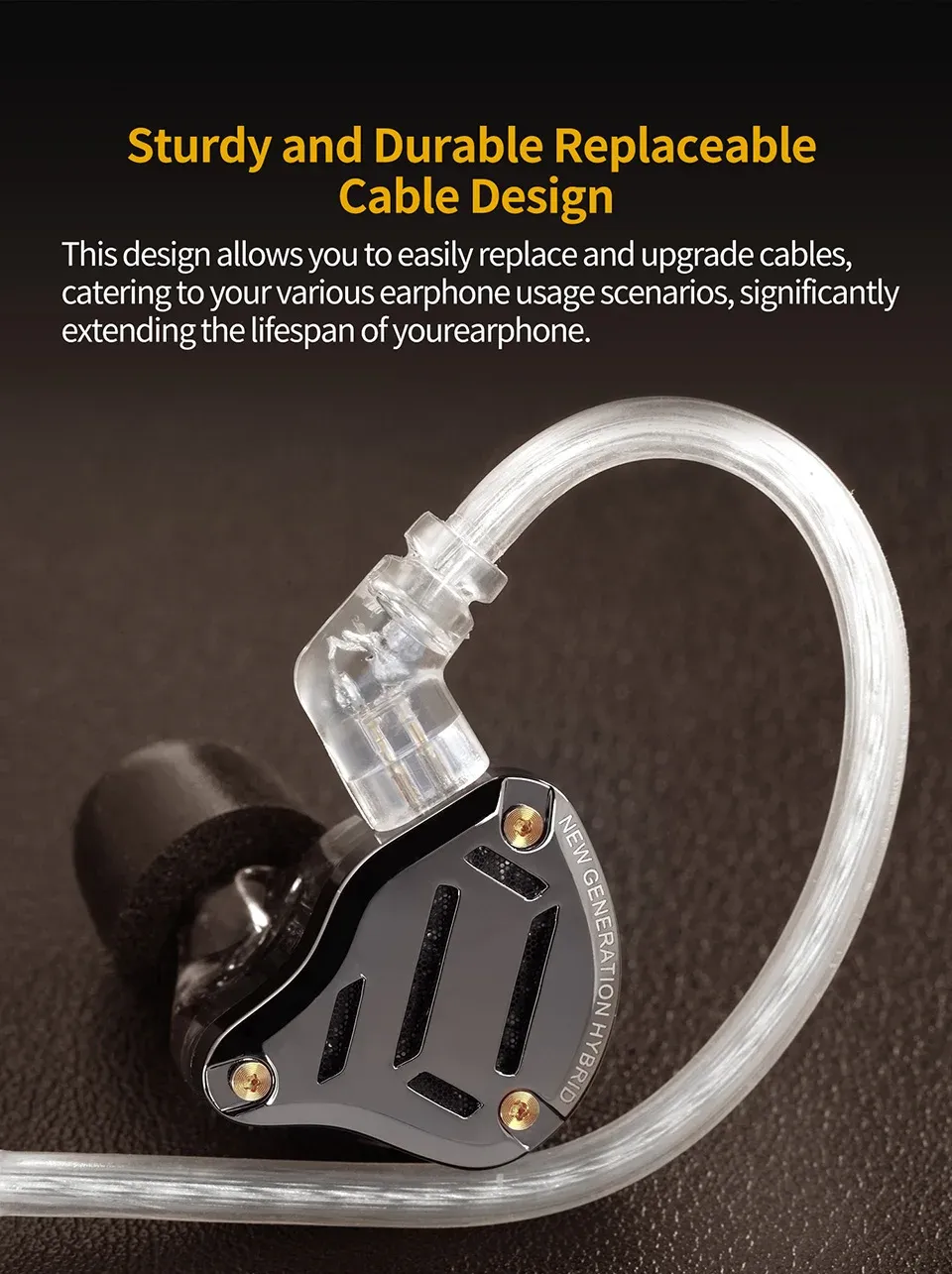 KZ ZS10 Pro 2 Édition Argent, vue finale