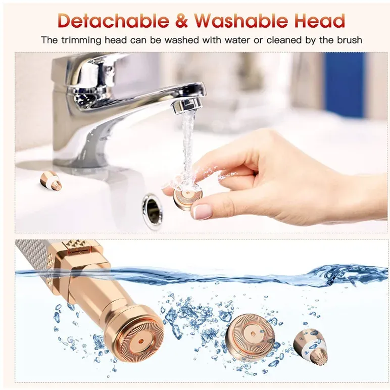 Tête de coupe détachable et lavable