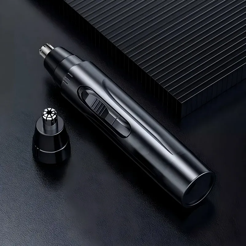 Tondeuse électrique noire indolore pour hommes et femmes, tondeuse à cheveux d'oreille et de nez, tondeuse professionnelle 5