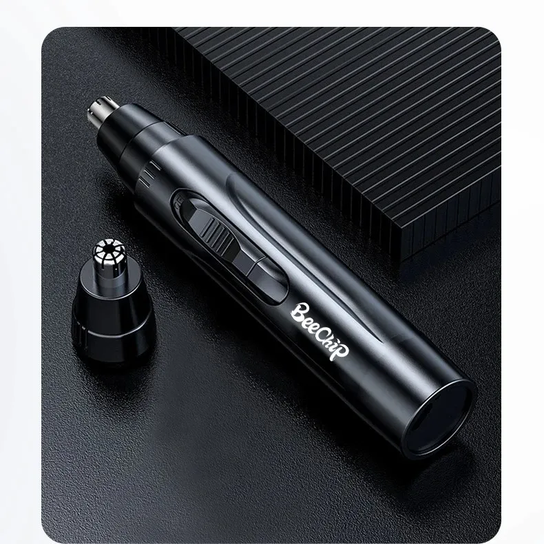 Tondeuse électrique noire, vue finale