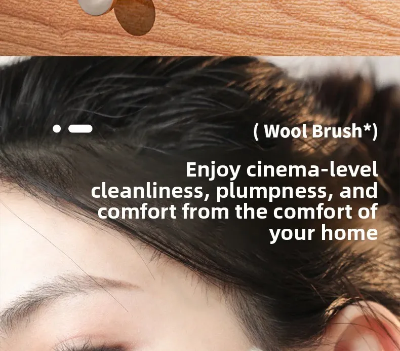 Tête de brosse ergonomique