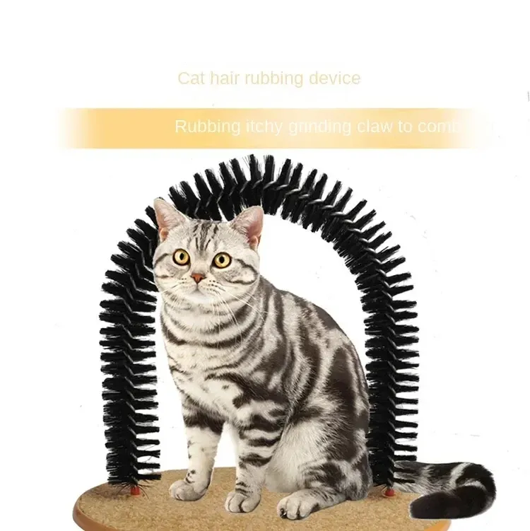 Détail de la brosse de toilettage