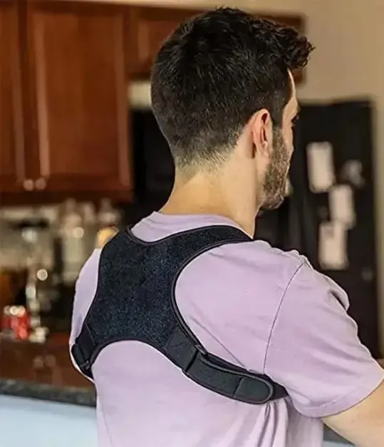 Détail de la ceinture de soutien de posture