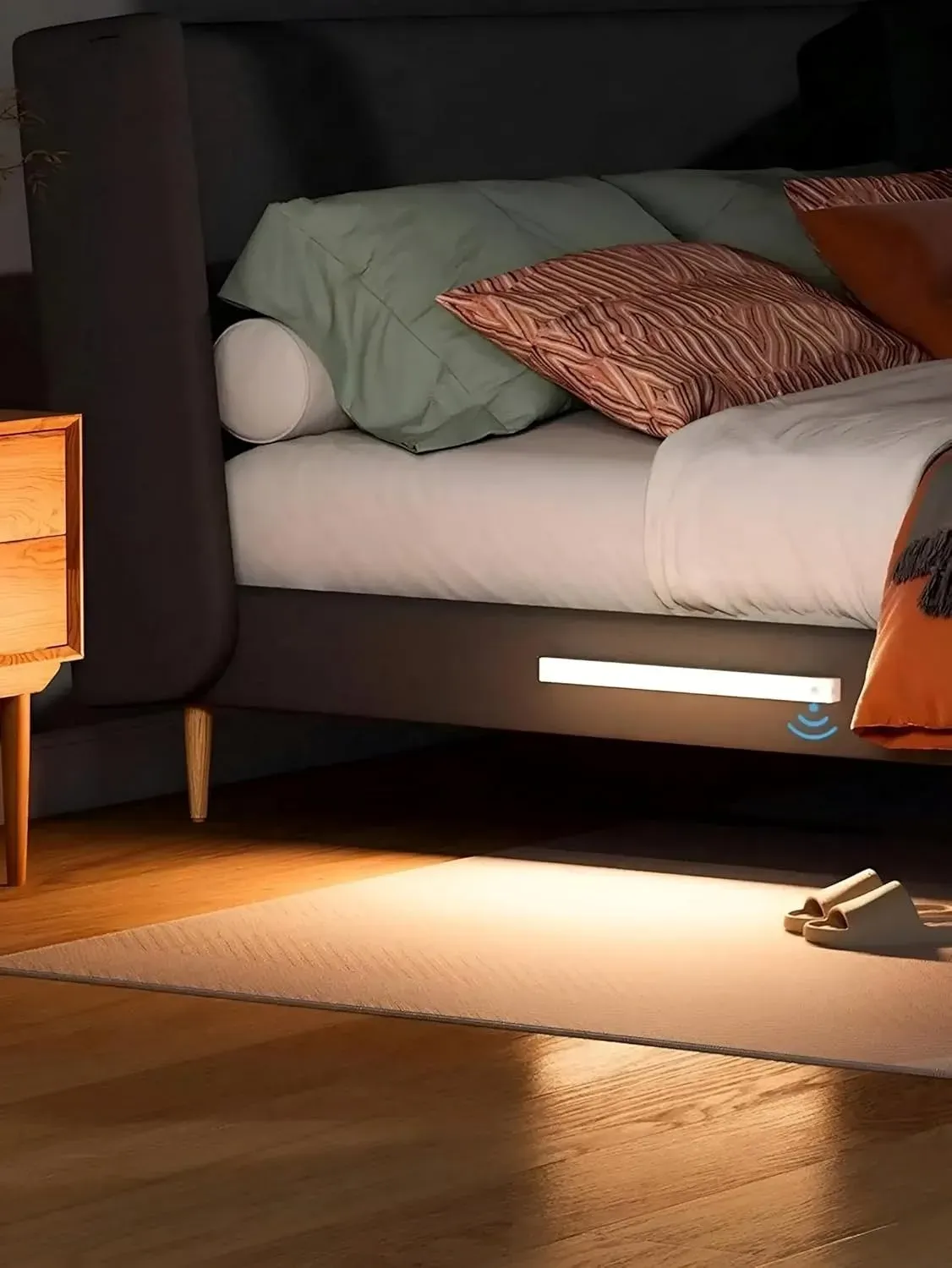 Lampe LED utilisée dans une cuisine