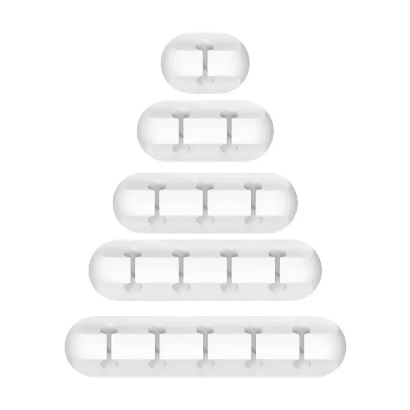 Le title is already in French, so it needs to be cleaned up into a concise, professional product name without the keyword stuffing.

Clips adhésifs pour câbles, organisateur de gestion de câbles pour bureau, chargeur USB, table de nuit et souris 13