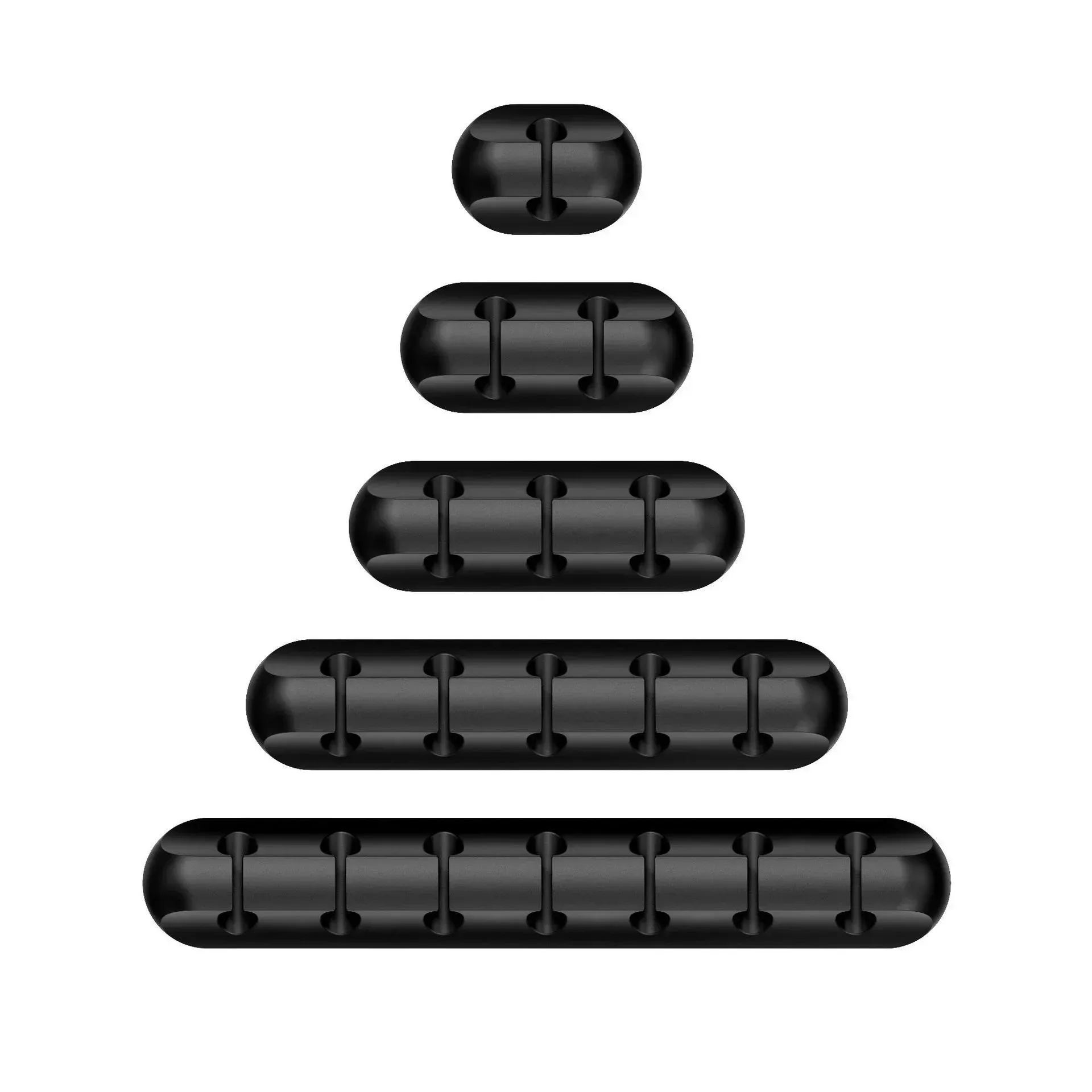 Le title is already in French, so it needs to be cleaned up into a concise, professional product name without the keyword stuffing.

Clips adhésifs pour câbles, organisateur de gestion de câbles pour bureau, chargeur USB, table de nuit et souris 14