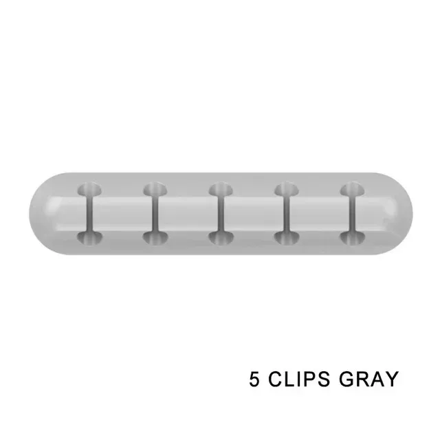 Le title is already in French, so it needs to be cleaned up into a concise, professional product name without the keyword stuffing.

Clips adhésifs pour câbles, organisateur de gestion de câbles pour bureau, chargeur USB, table de nuit et souris 15