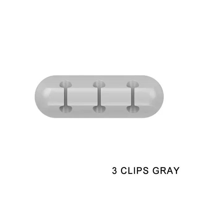 Le title is already in French, so it needs to be cleaned up into a concise, professional product name without the keyword stuffing.

Clips adhésifs pour câbles, organisateur de gestion de câbles pour bureau, chargeur USB, table de nuit et souris 17