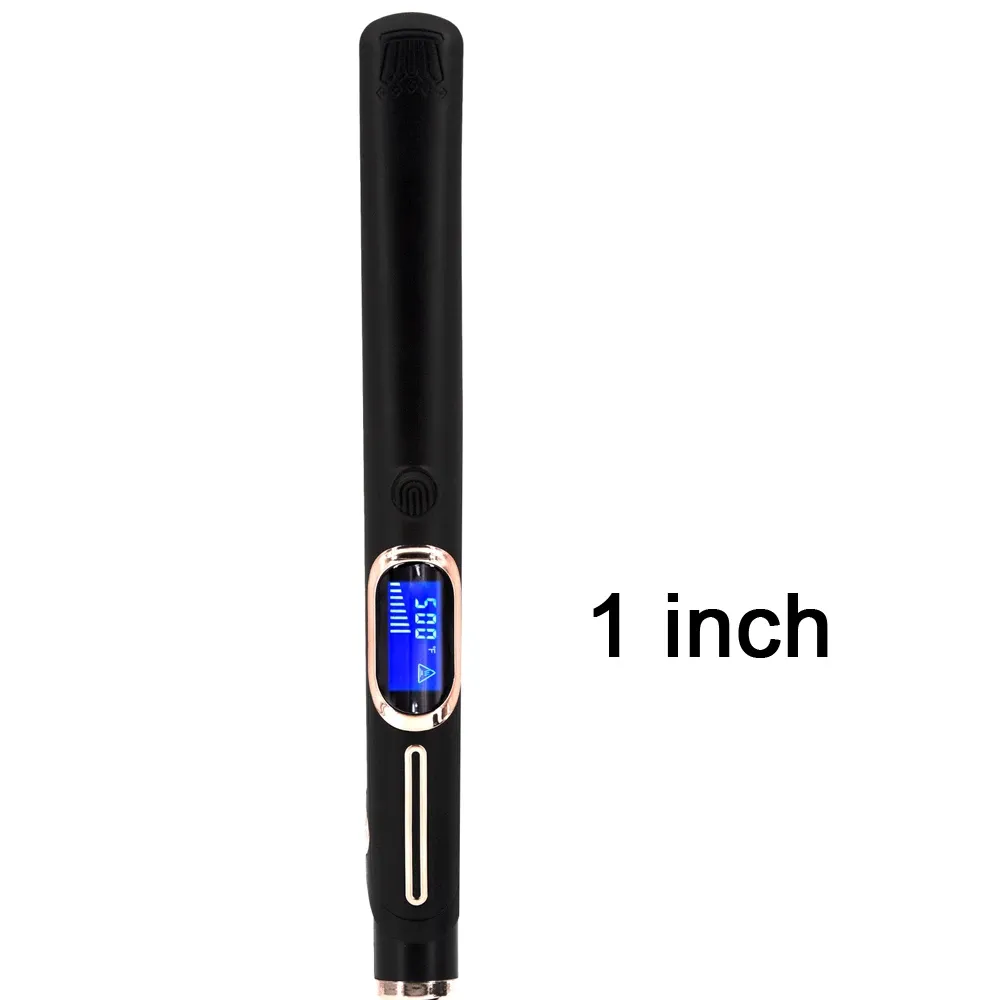 Fer à lisser professionnel haute température à chauffe rapide, 450 °F / 480 °F – Plaque plate pour cheveux avec traitement à la kératine, double tension 10