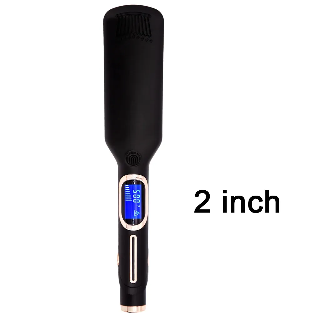 Fer à lisser professionnel haute température à chauffe rapide, 450 °F / 480 °F – Plaque plate pour cheveux avec traitement à la kératine, double tension 8