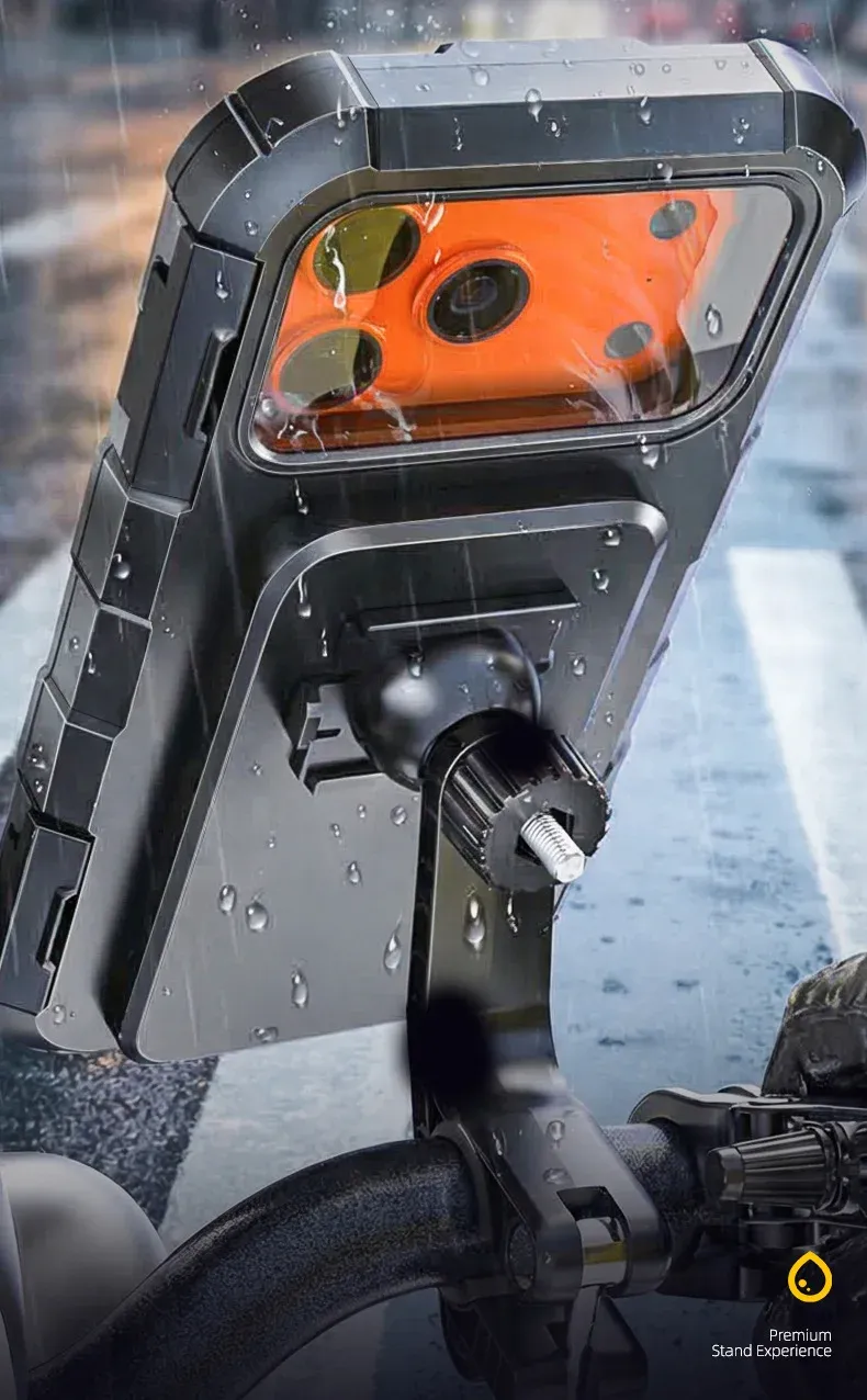 Support étanche avec coque de protection