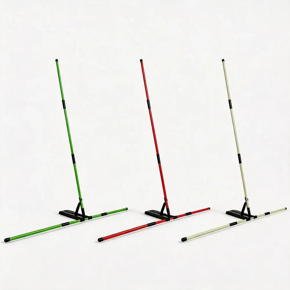 Correcteur d'axe de swing de golf, support d'alignement de bâton de golf, plaque d'entraînement, aide à la correction de posture et à l'ajustement de l'angle de swing 3