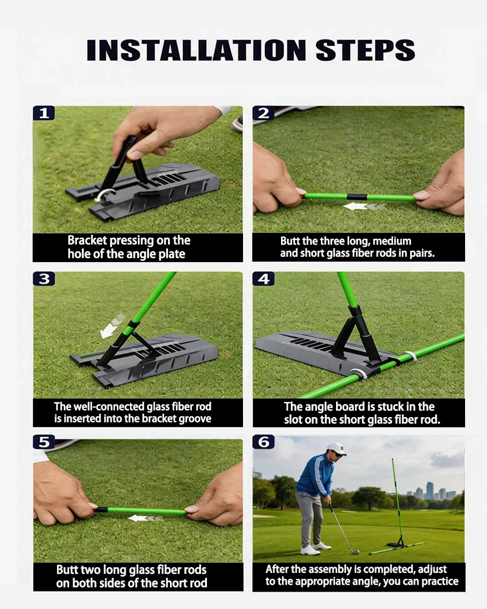 Entraîneur de golf, présentation complète du produit