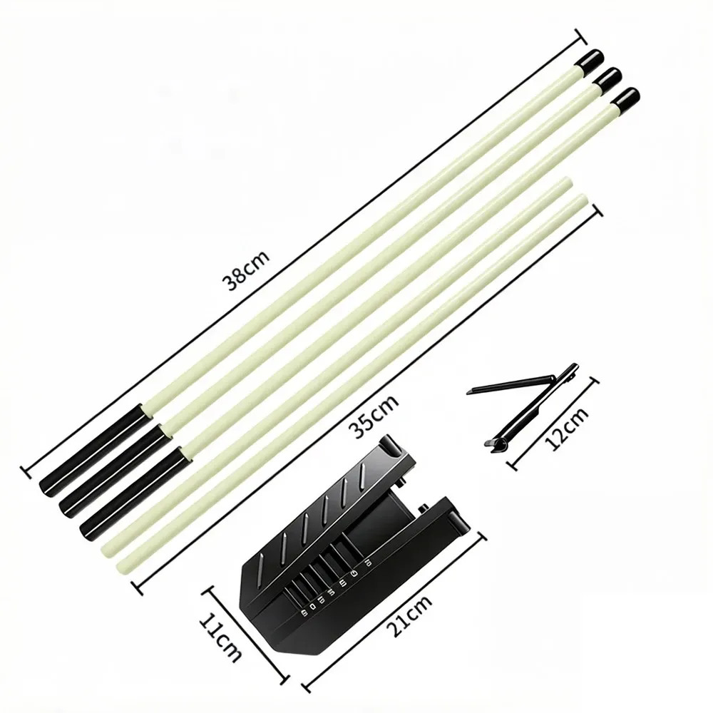 Correcteur d'axe de swing de golf, support d'alignement de bâton de golf, plaque d'entraînement, aide à la correction de posture et à l'ajustement de l'angle de swing 9
