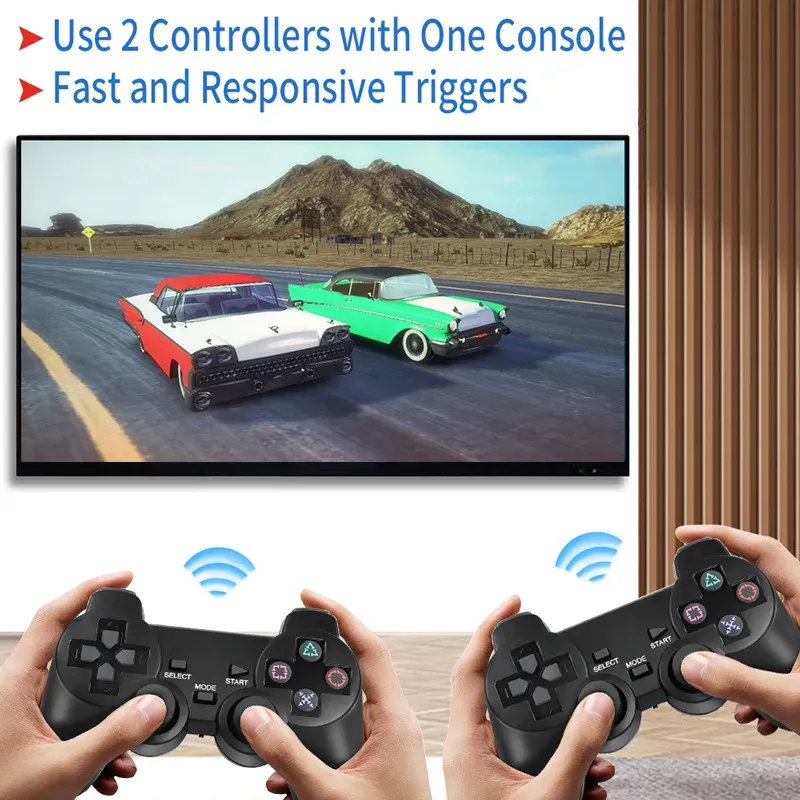 Manette sans fil, détail des courbes et de l'ergonomie