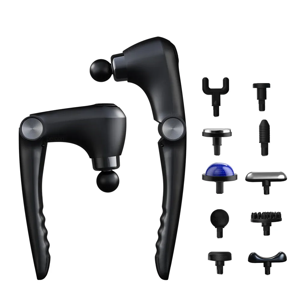 Pistolet de massage fascia électrique haute fréquence pour épaules, dos, taille et cou, avec poignée ergonomique 7