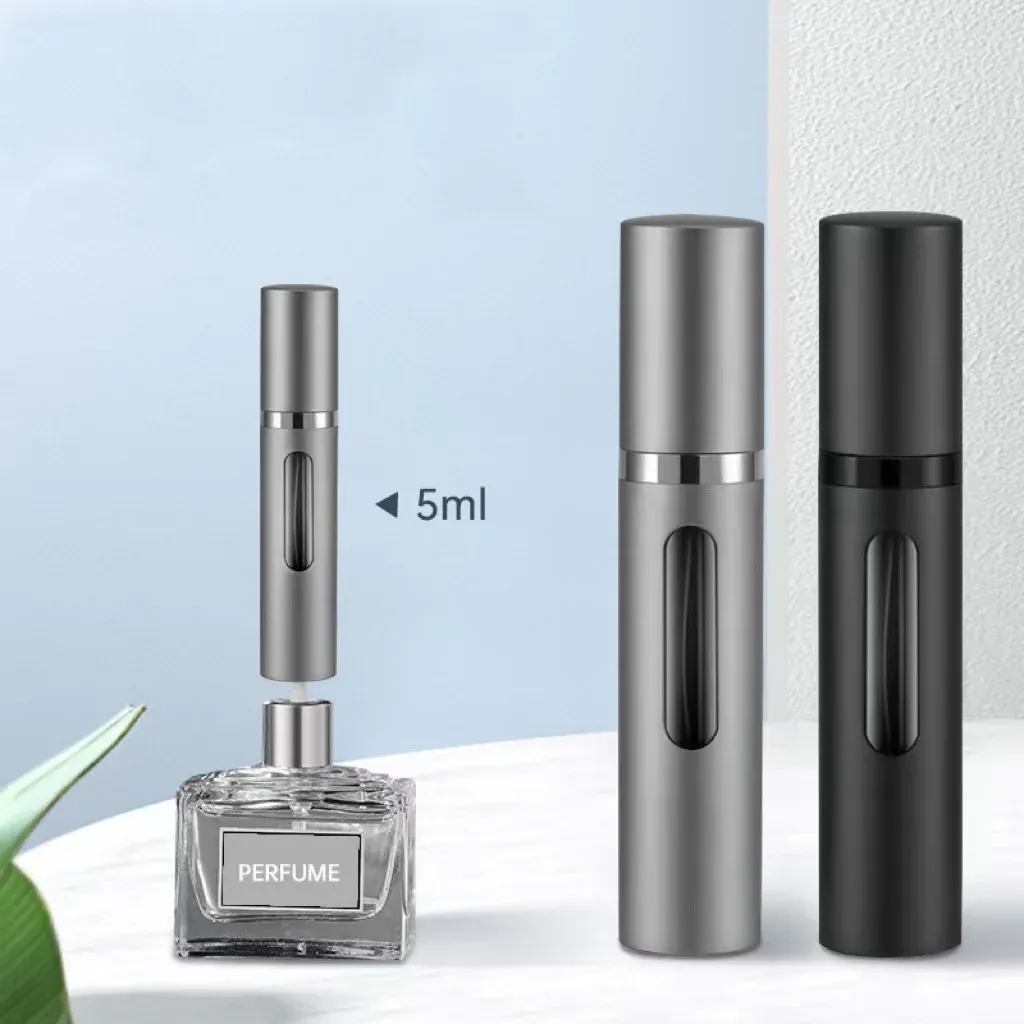 Flacon de parfum rechargeable, détail des finitions