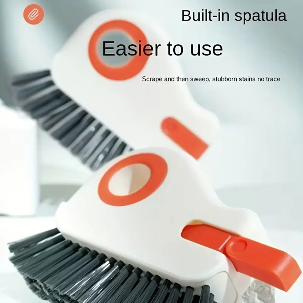 Brosse de nettoyage détachable pour rails et rebords de fenêtre, en plastique durable 3
