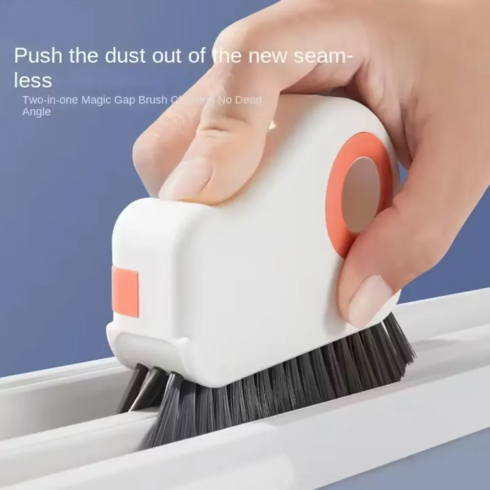 Brosse de nettoyage pour rail de fenêtre en plastique durable