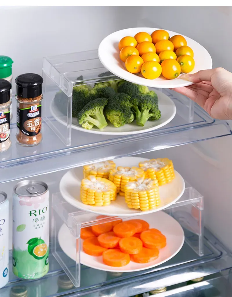 Organisateur transparent pour bureau et cuisine