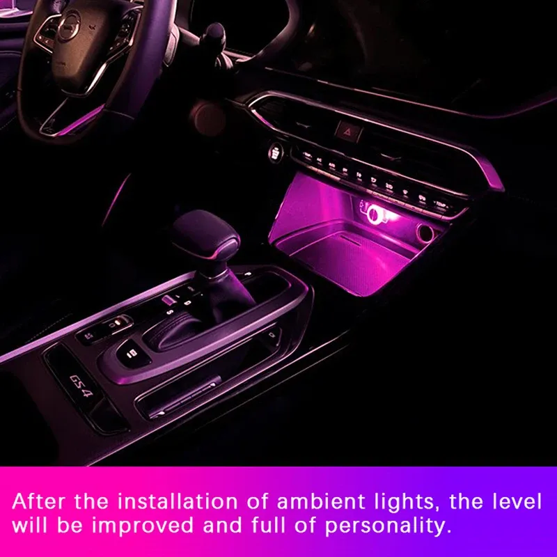 Lampe d'ambiance LED en situation